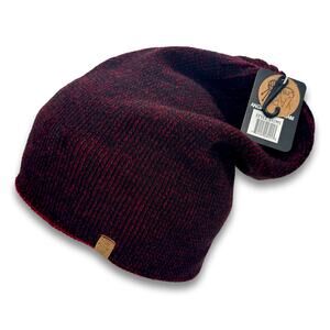 Double Layered Long Slouchy Beanie Heather Colors Fall Winter Snowboard Ski Hat